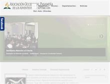 Tablet Screenshot of aopadventistas.org